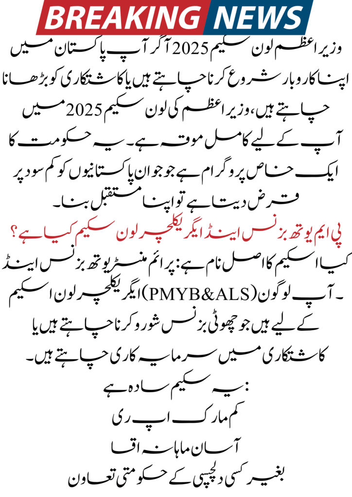 PM Loan Scheme 2025