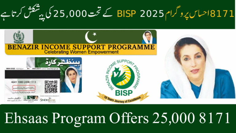8171 Ehsaas Program Offers