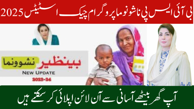 BISP Nashonuma Program Check Status 2025