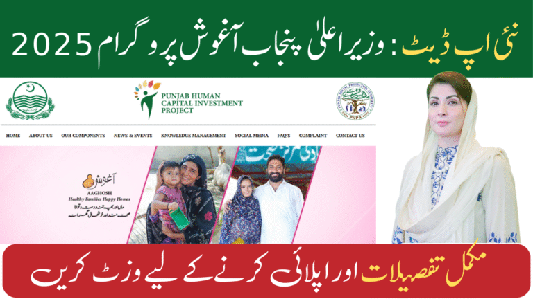 CM Punjab Aghosh Program 2025